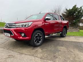 TOYOTA HILUX 2016 (66) at Long and Small Service Station Maryport
