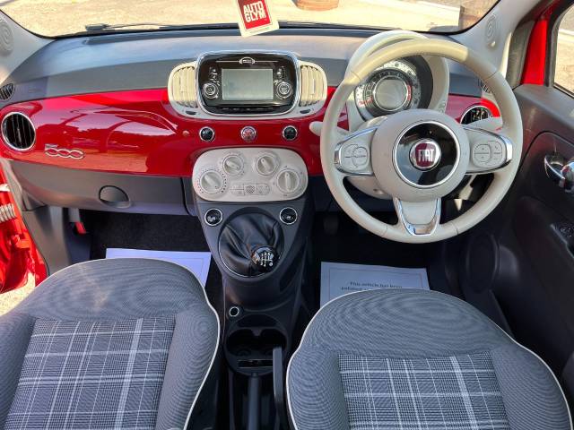 2016 Fiat 500 1.2 Lounge 3dr