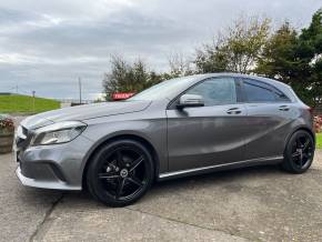 MERCEDES-BENZ A CLASS 2017 (17) at Long and Small Service Station Maryport