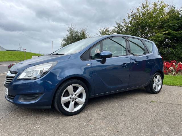 Vauxhall Meriva 1.4T 16V Exclusiv 5dr MPV Petrol Blue