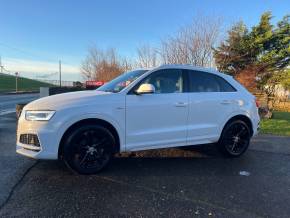 AUDI Q3 at Long and Small Service Station Maryport