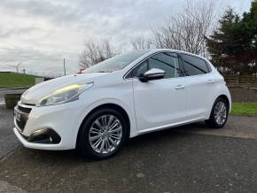 PEUGEOT 208 at Long and Small Service Station Maryport