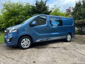 VAUXHALL VIVARO at Long and Small Service Station Maryport