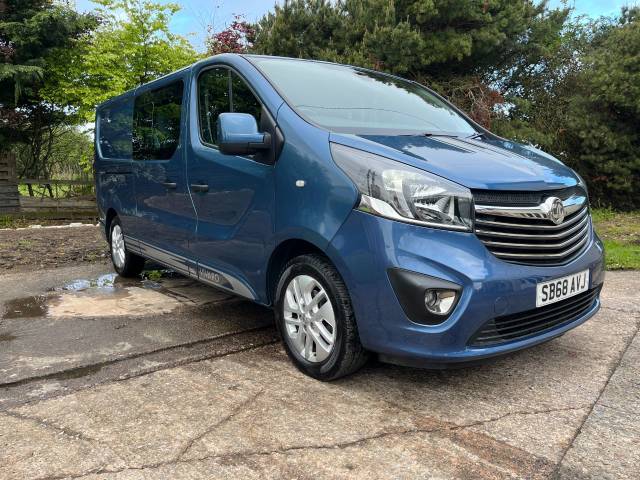 2019 Vauxhall Vivaro 1.6 3100 2.0d 120PS Sportive H1 D/Cab