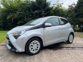 TOYOTA AYGO at Long and Small Service Station Maryport