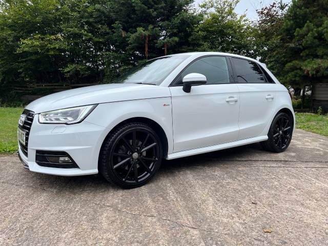 Audi A1 1.4 TFSI 150 Black Edition 5dr Hatchback Petrol White