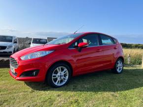 FORD FIESTA at Long and Small Service Station Maryport