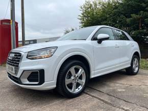 AUDI Q2 at Long and Small Service Station Maryport