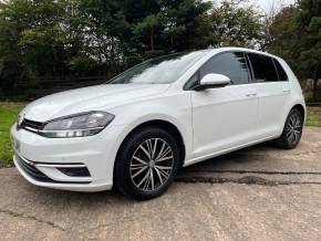 VOLKSWAGEN GOLF at Long and Small Service Station Maryport