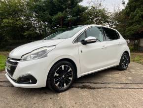 PEUGEOT 208 at Long and Small Service Station Maryport