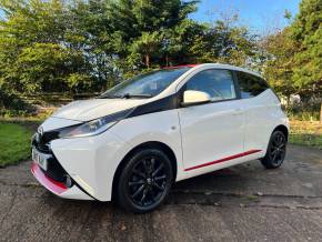 TOYOTA AYGO at Long and Small Service Station Maryport