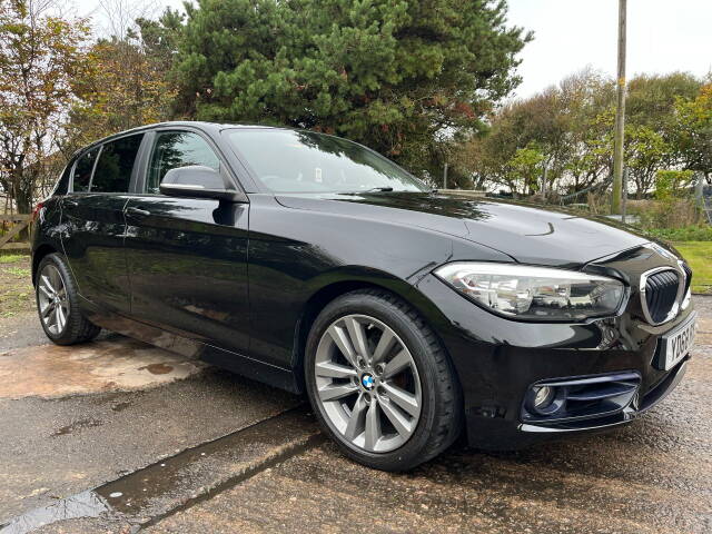 2018 BMW 1 Series 118i [1.5] Sport 5dr [Nav/Servotronic]