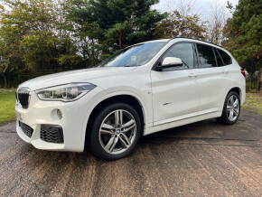 BMW X1 at Long and Small Service Station Maryport